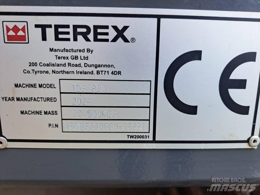 Terex Ecotec TDS 820 Jätteen silppurit