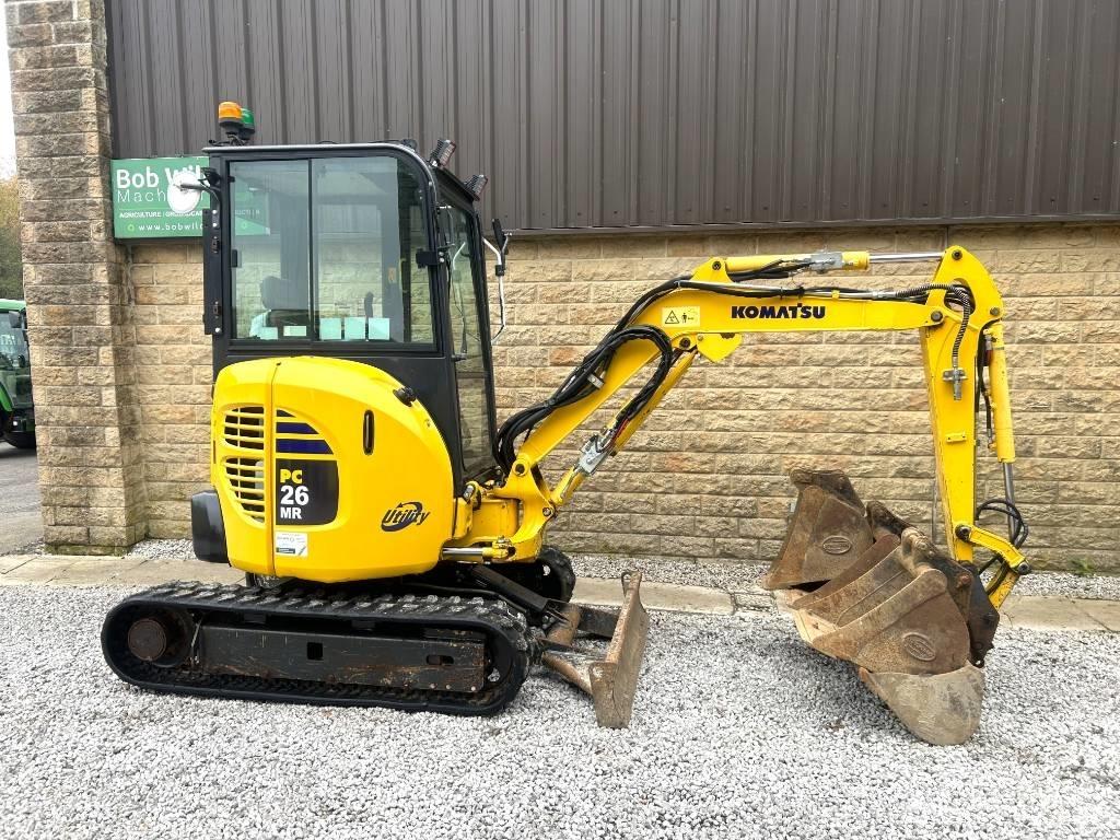 Komatsu PC 26 MR-3 Minikaivukoneet < 7t