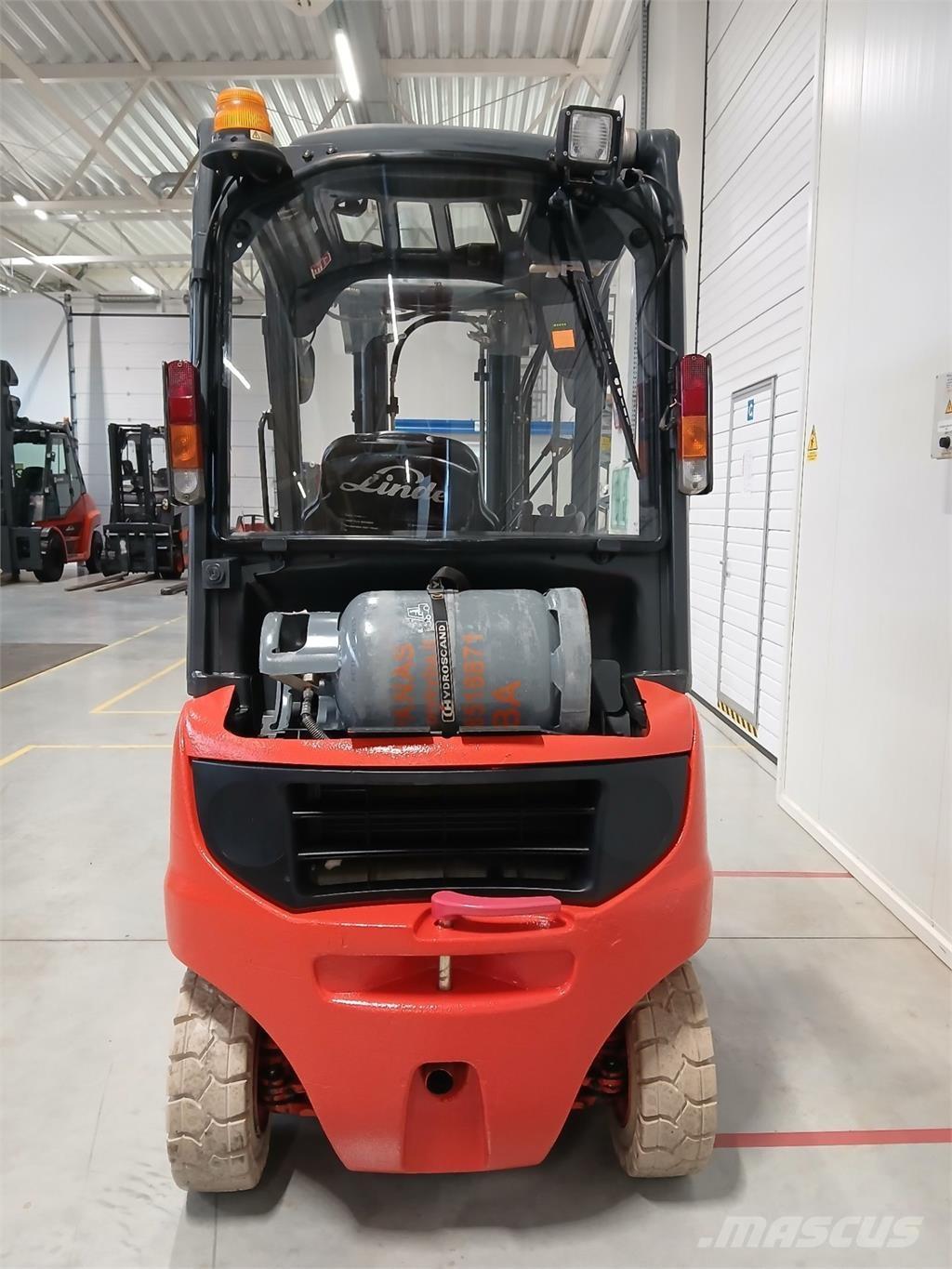 Linde H16T Nestekaasutrukit