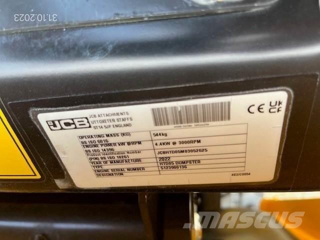 JCB HTD5 Minidumpperit