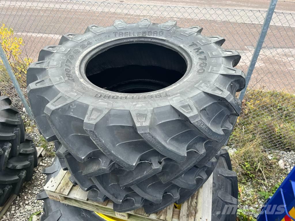 Trelleborg 480/70R24 Renkaat ja vanteet