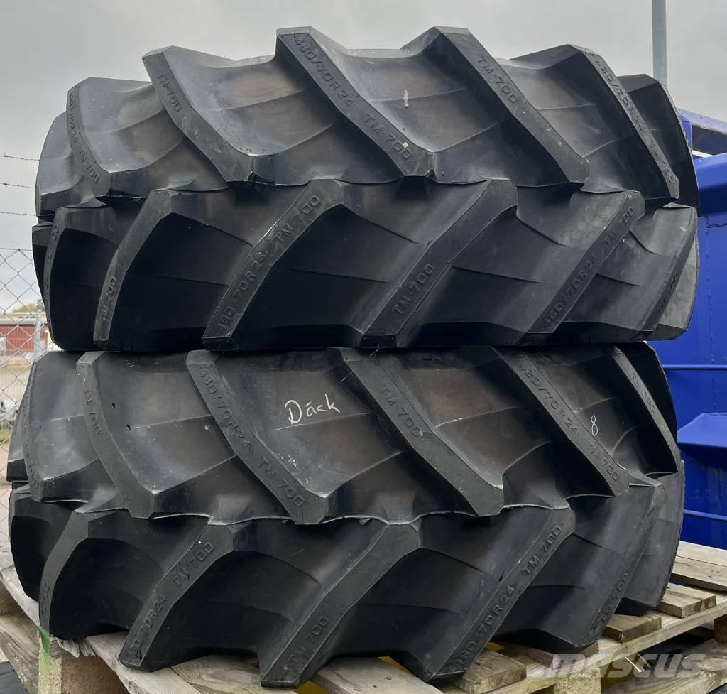 Trelleborg 480/70R24 Renkaat ja vanteet