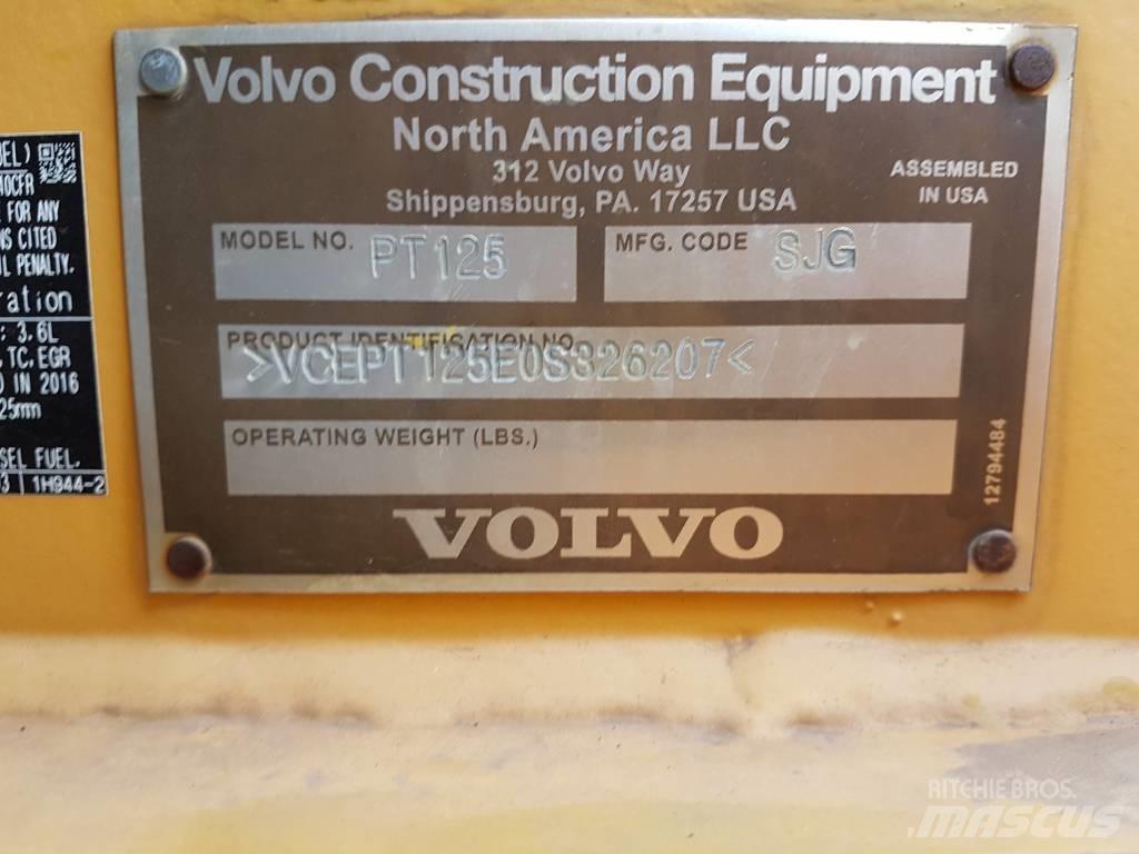 Volvo PT 125 Kumipyöräjyrät