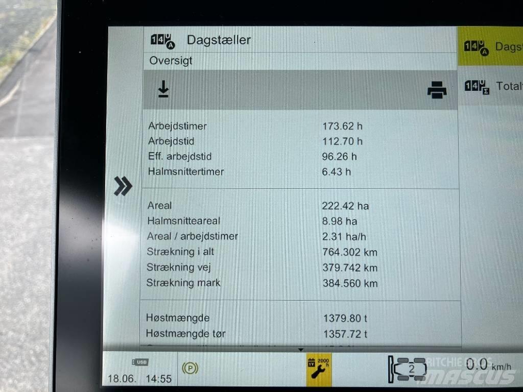 CLAAS LEXION 6600 Leikkuupuimurit
