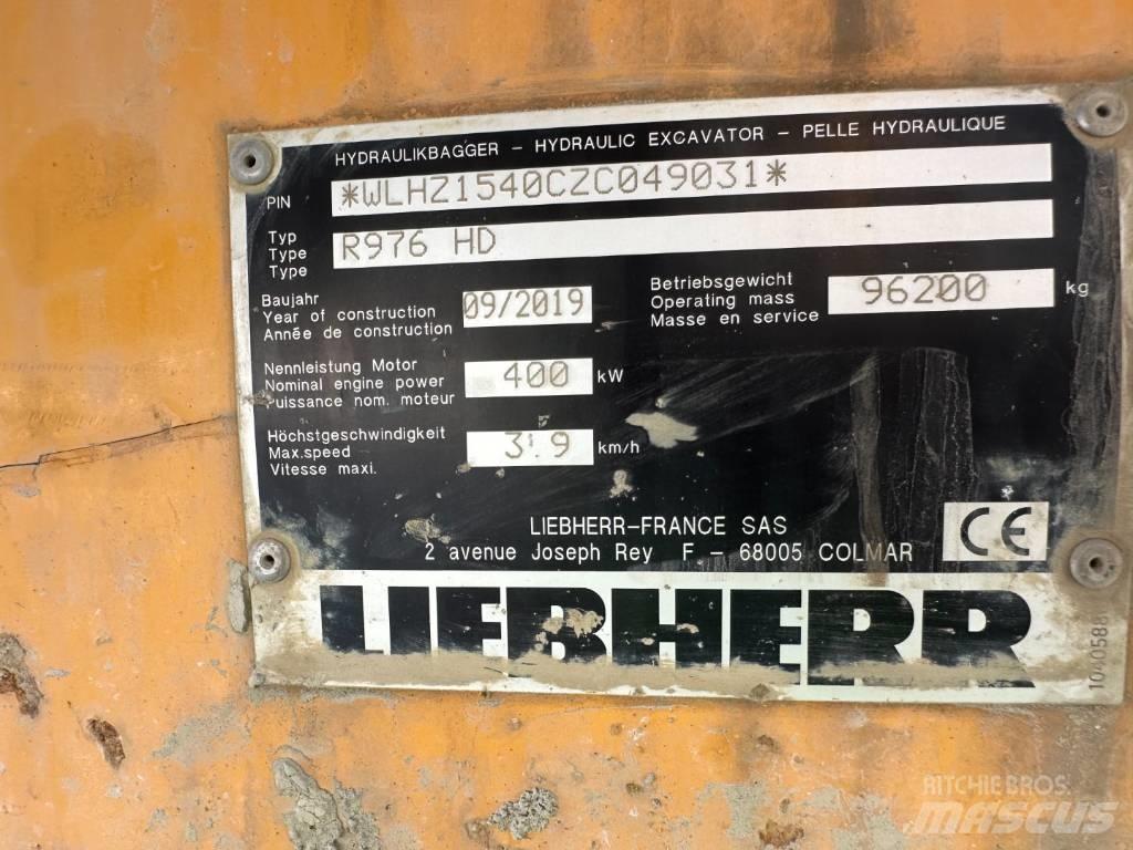 Liebherr R 976 HD Telakaivukoneet
