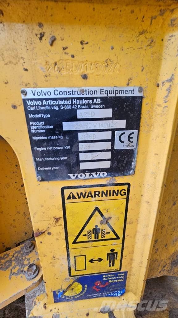 Volvo A 25 D Dumpperit