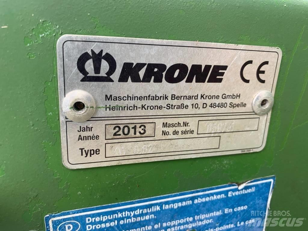 Krone KW 8.82 Pöyhimet ja haravat