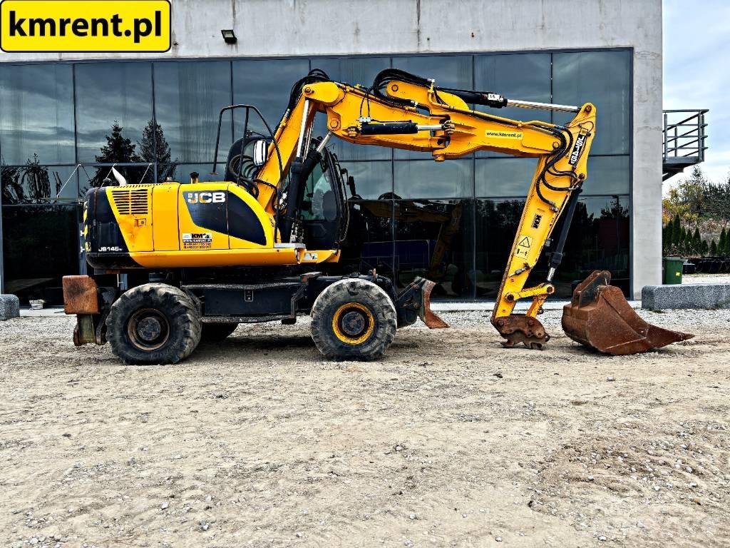 JCB JS 145 W Pyöräkaivukoneet