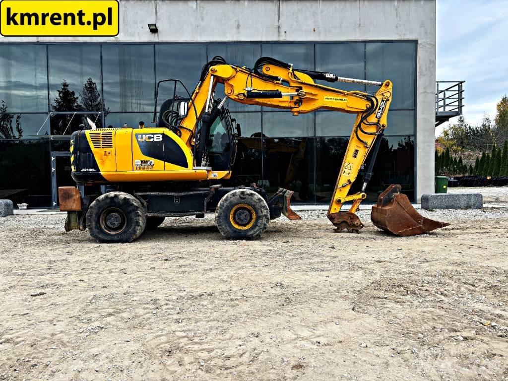JCB JS 145 W Pyöräkaivukoneet