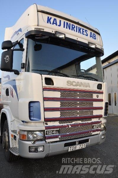 Scania 124 6X2 470 Kontti-/tasonostoautot
