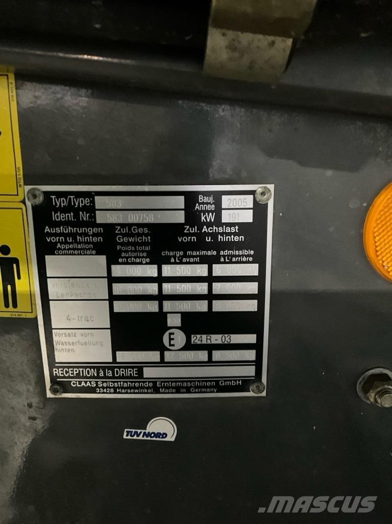 CLAAS Lexion 520 Muut maatalouskoneet