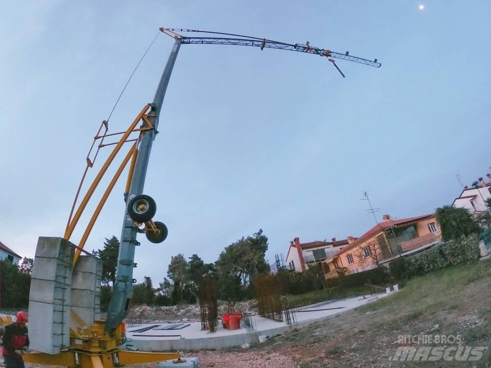 Potain HD 14 A Itsensä kokoavat nosturit