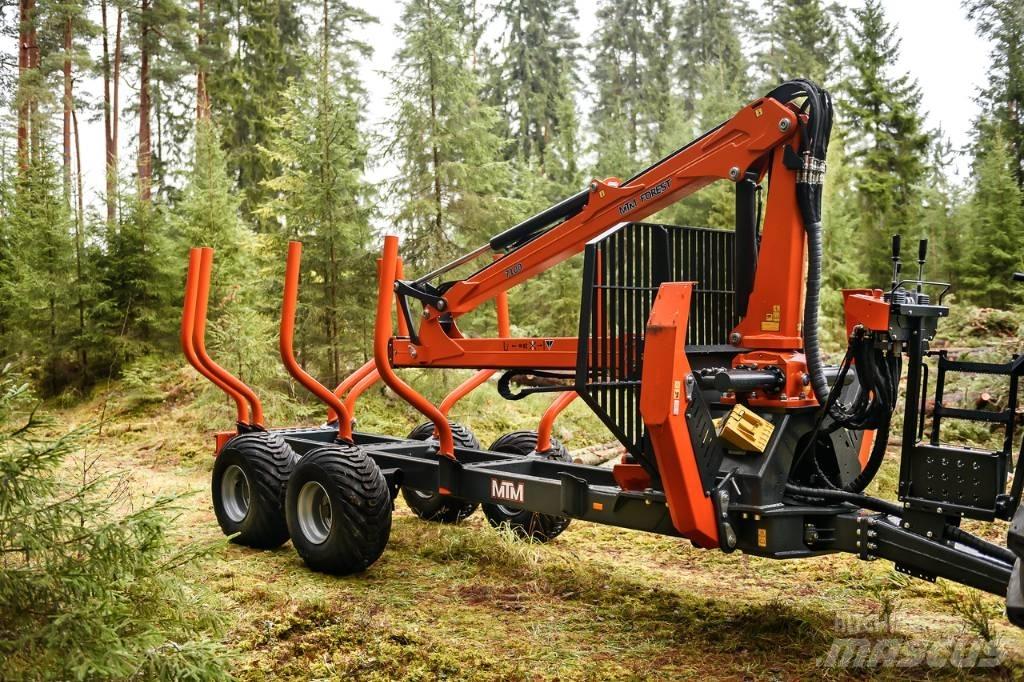  MTM 11T 7100 Metsäperävaunut