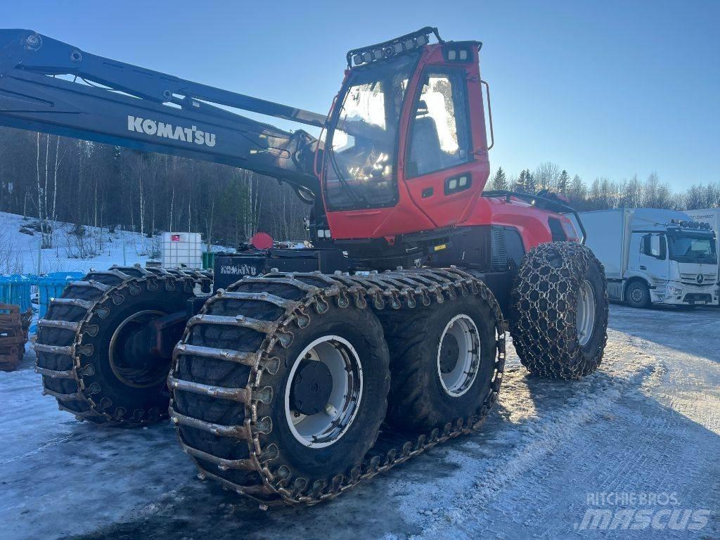 Komatsu 951 Harvesterit