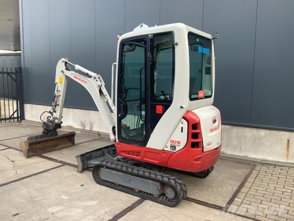 Takeuchi TB 216 Minikaivukoneet < 7t