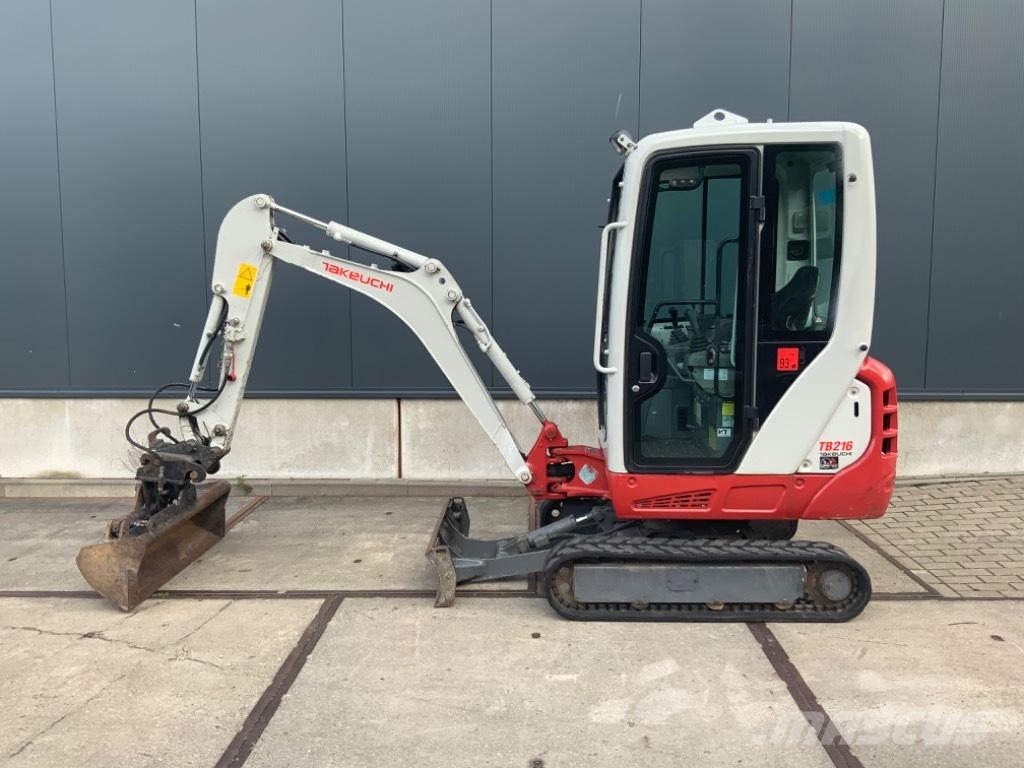 Takeuchi TB 216 Minikaivukoneet < 7t
