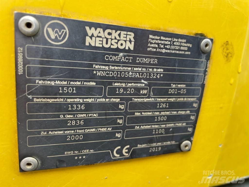 Wacker Neuson 1501 Minidumpperit