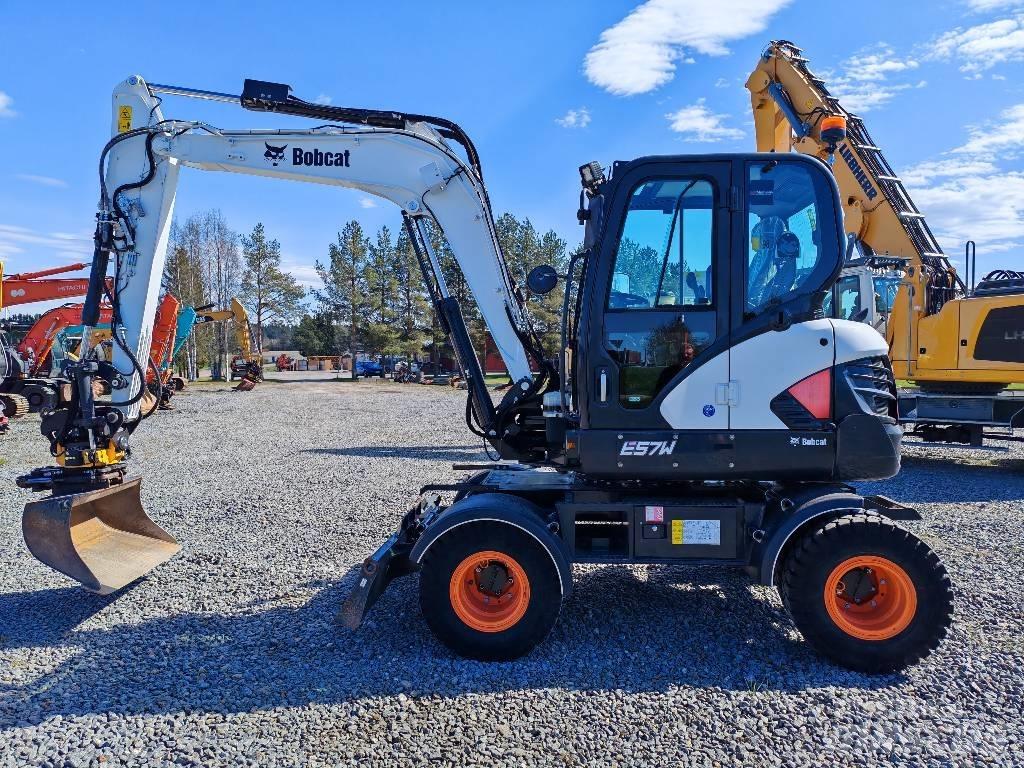 Bobcat E 57 W Pyöräkaivukoneet