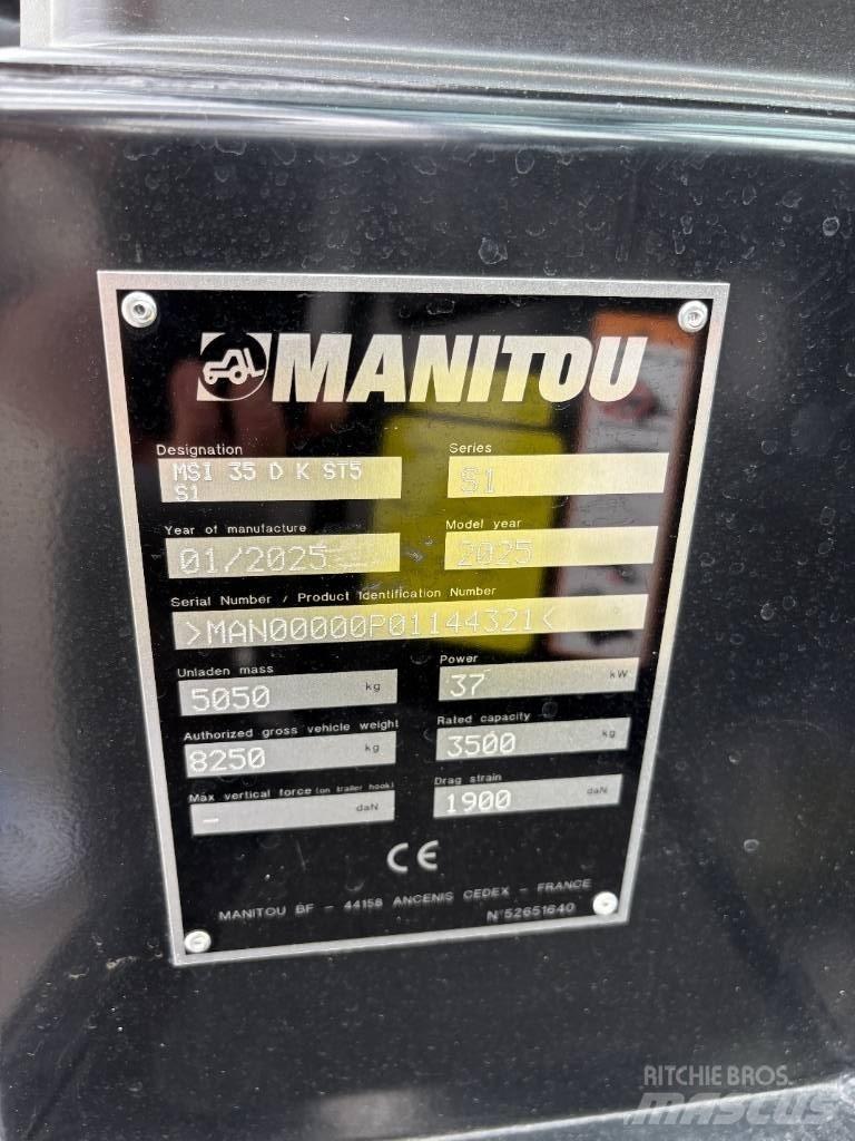 Manitou MSI 35 Maastotrukit