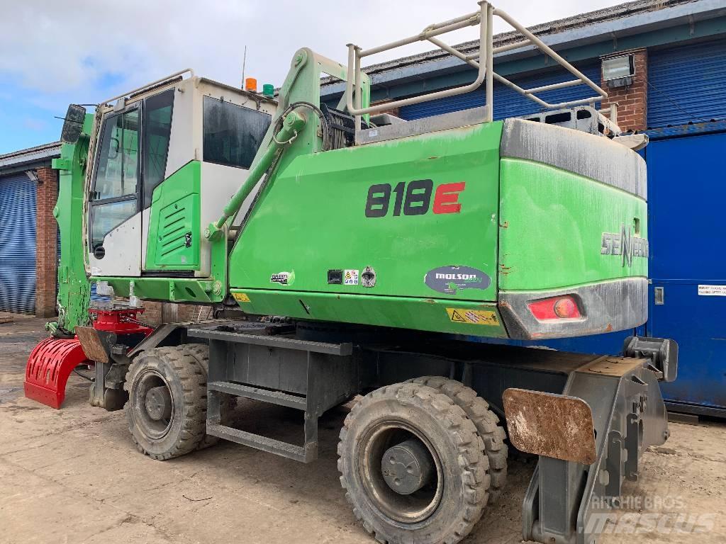 Sennebogen 818E Jätteenkäsittelijät