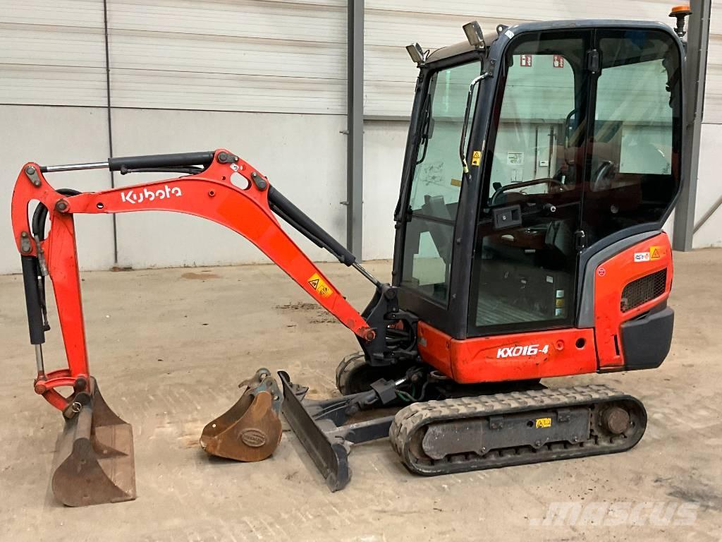 Kubota KX 016-4 Minikaivukoneet < 7t