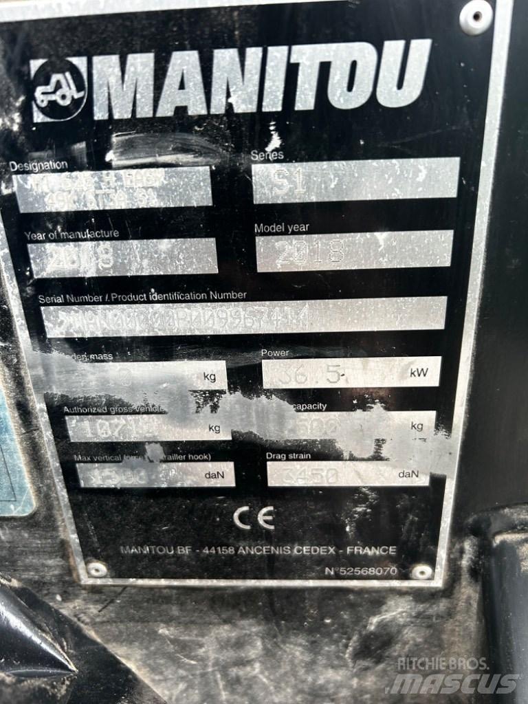 Manitou 625h Kurottajat