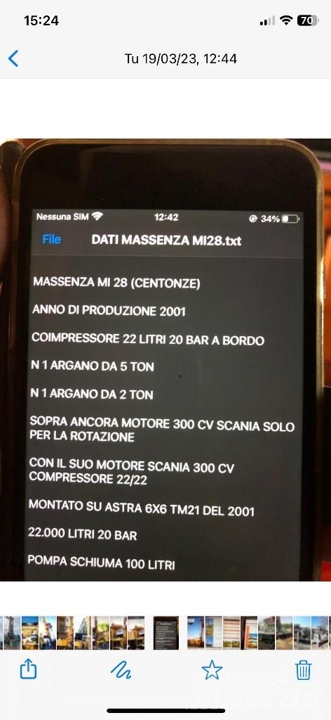 Massenza Mi 28 Kaivonporauslaitteet