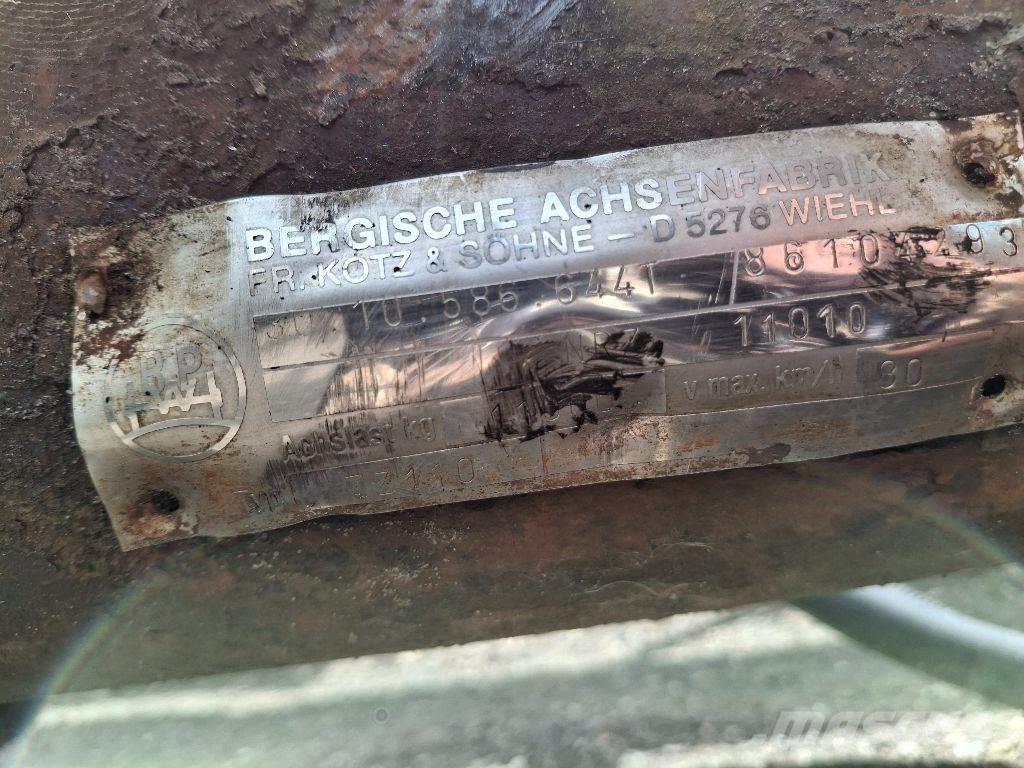 BPW NRZ 11010 Akselit