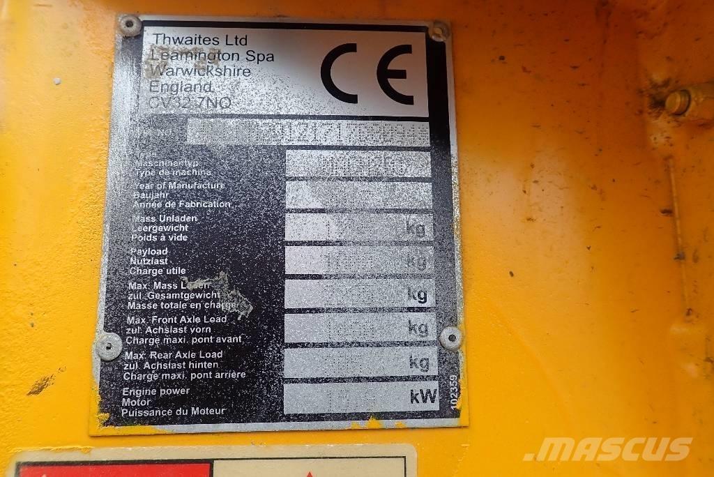 Thwaites Mach 201 Minidumpperit