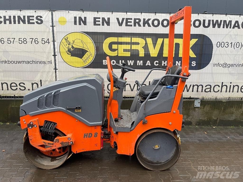 Hamm HD 8 VV Tandemjyrät