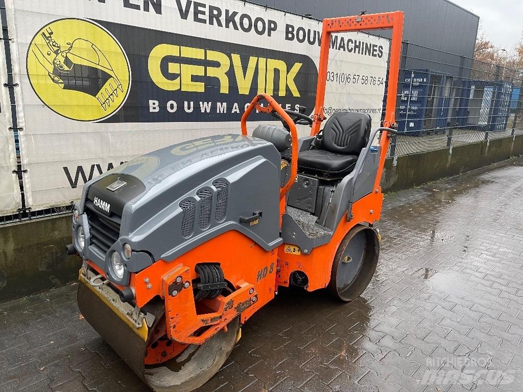 Hamm HD 8 VV Tandemjyrät