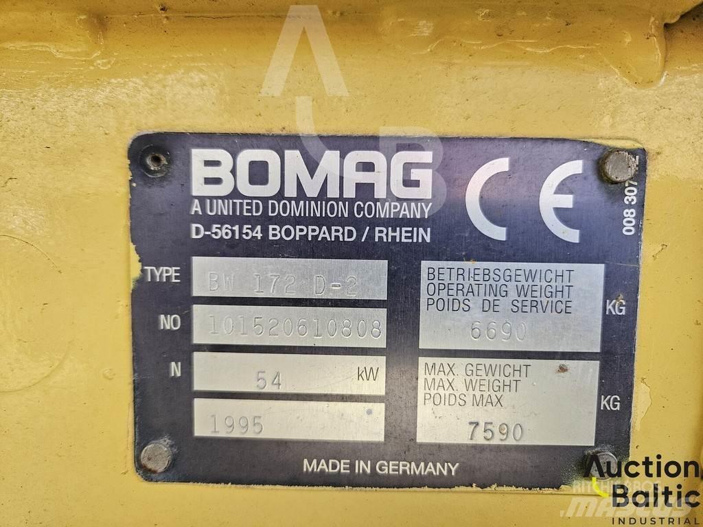 Bomag BW 172 D-2 Yksivalssijyrät