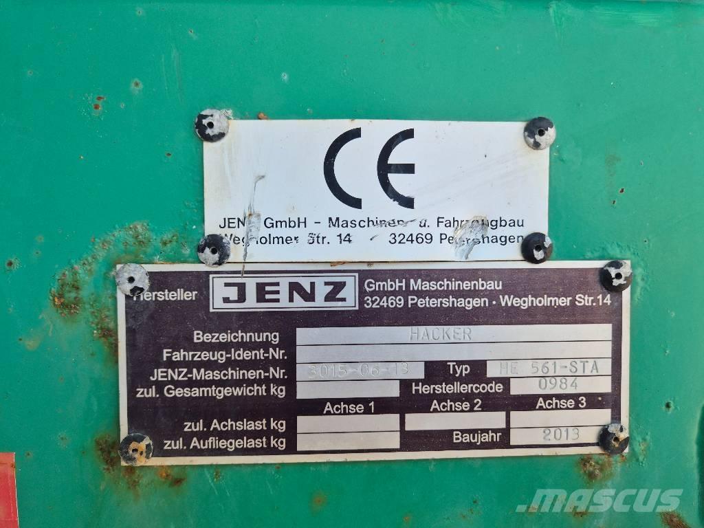 JENZ HE561STA Haketuskoneet
