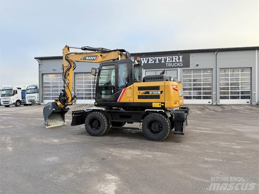 Sany SY155W Pyöräkaivukoneet