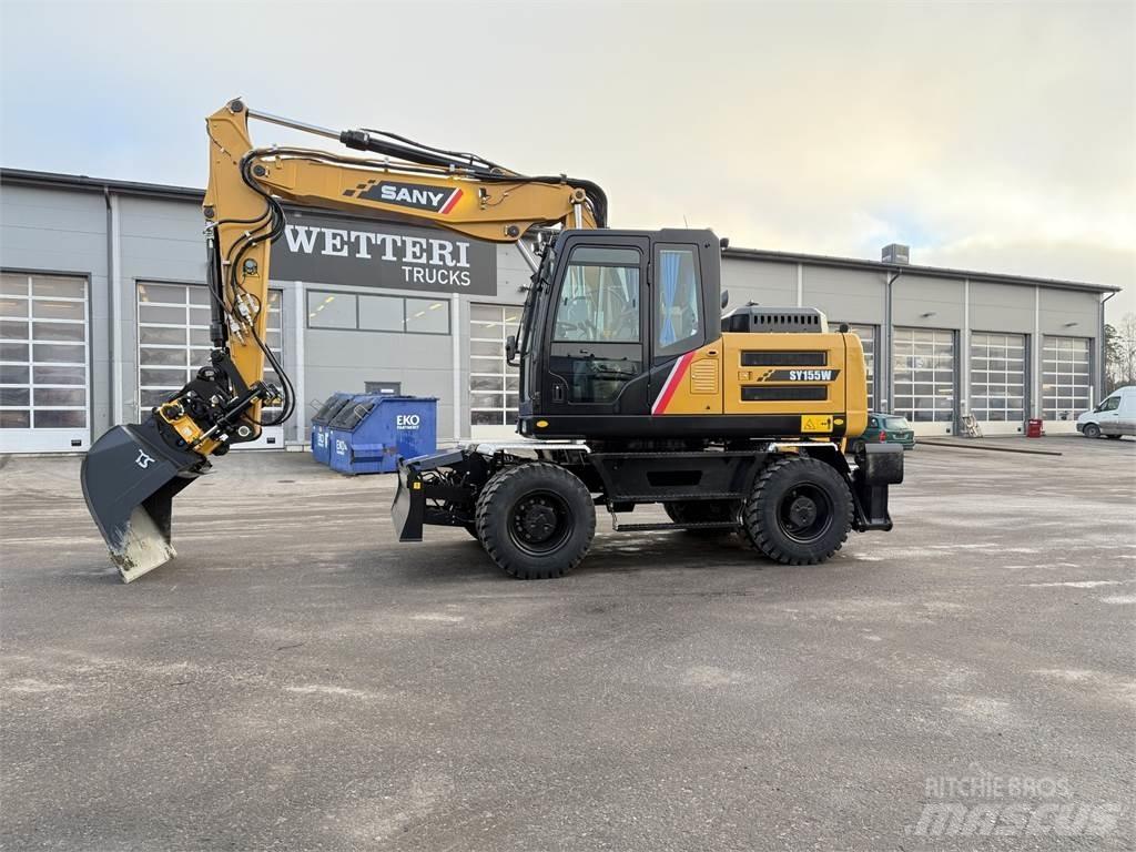 Sany SY155W Pyöräkaivukoneet
