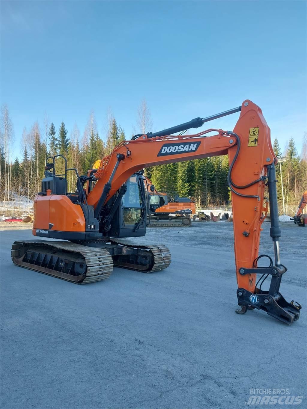 Doosan DX 140LCR 7 Telakaivukoneet