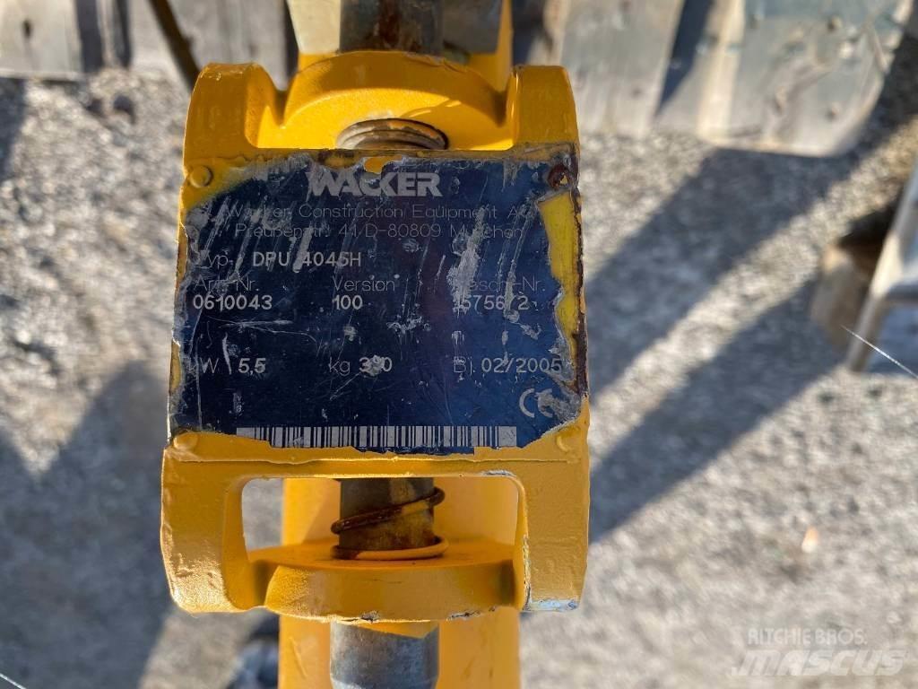 Wacker DPU4045H Tärylevyt