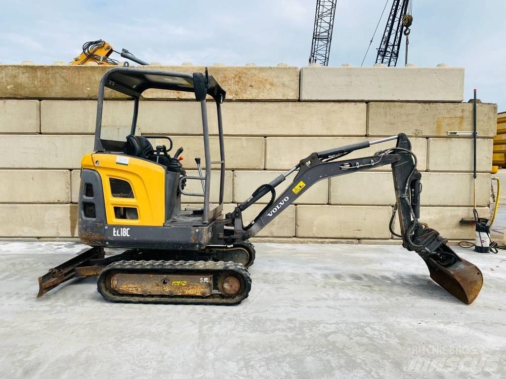 Volvo EC 18 C Minikaivukoneet < 7t