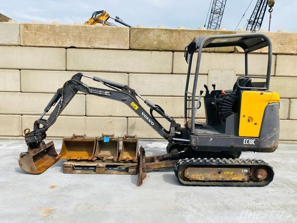 Volvo EC 18 C Minikaivukoneet < 7t