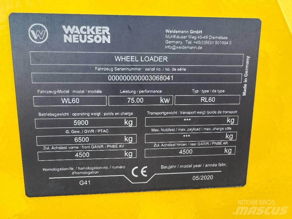 Wacker Neuson WL60 Pyöräkuormaajat
