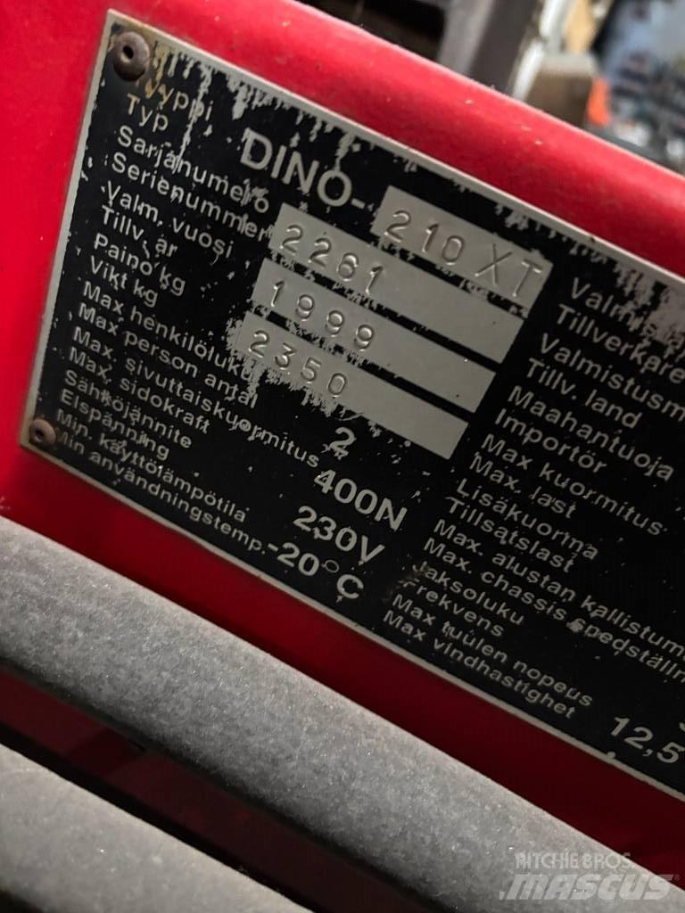 Dinolift 210 XTB-2 Hinattavat henkilönostimet
