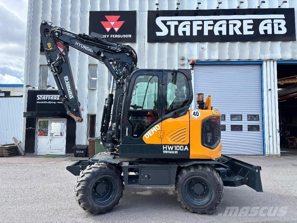 Hyundai HW100A Pyöräkaivukoneet