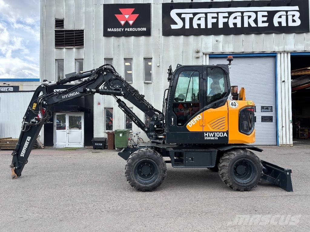 Hyundai HW100A Pyöräkaivukoneet