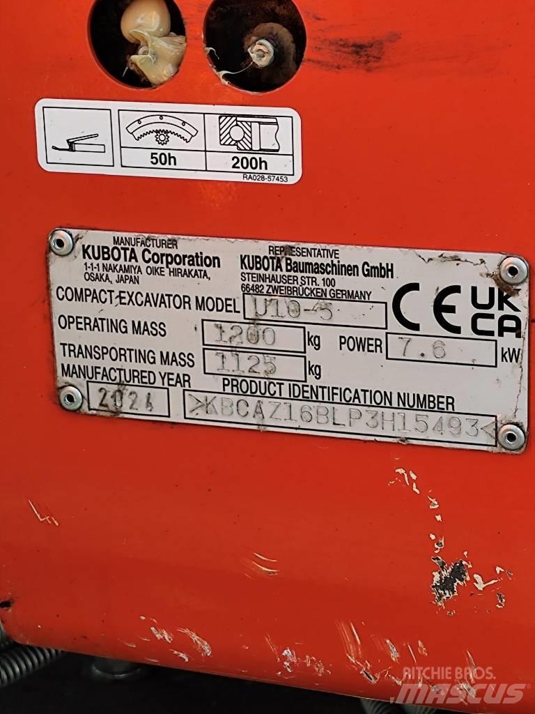 Kubota U 10 Minikaivukoneet < 7t