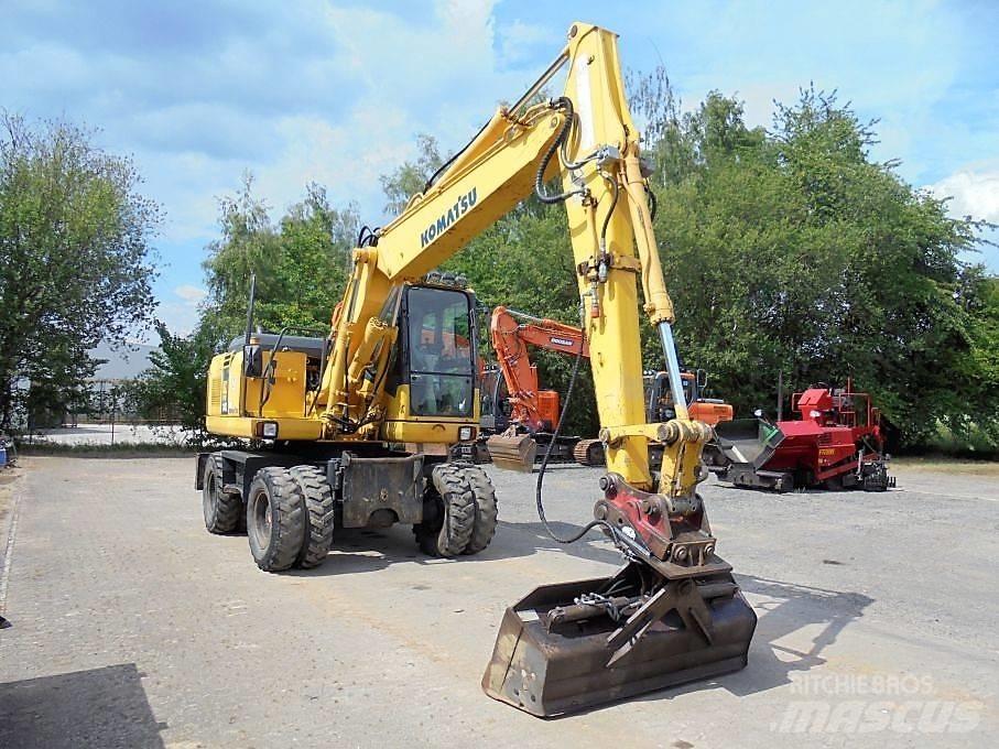 Komatsu PW 140-7 Pyöräkaivukoneet