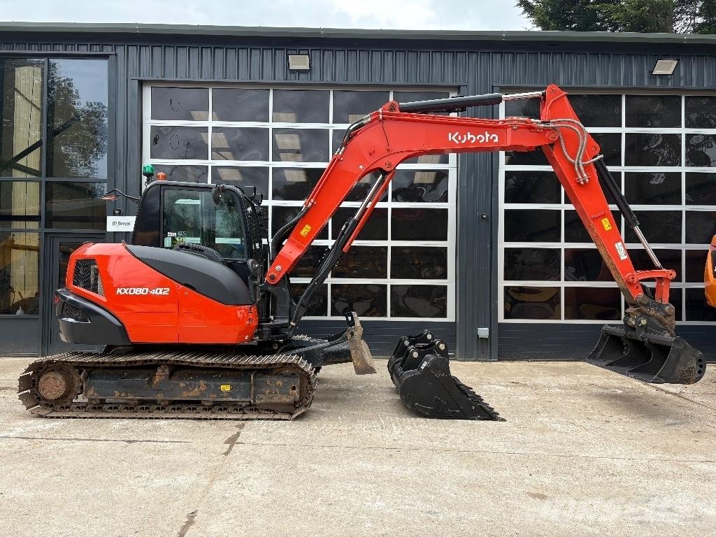 Kubota KX 080 Midikaivukoneet 7t - 12t