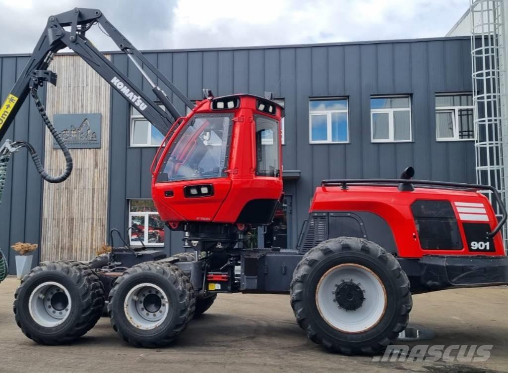 Komatsu 901 Harvesterit