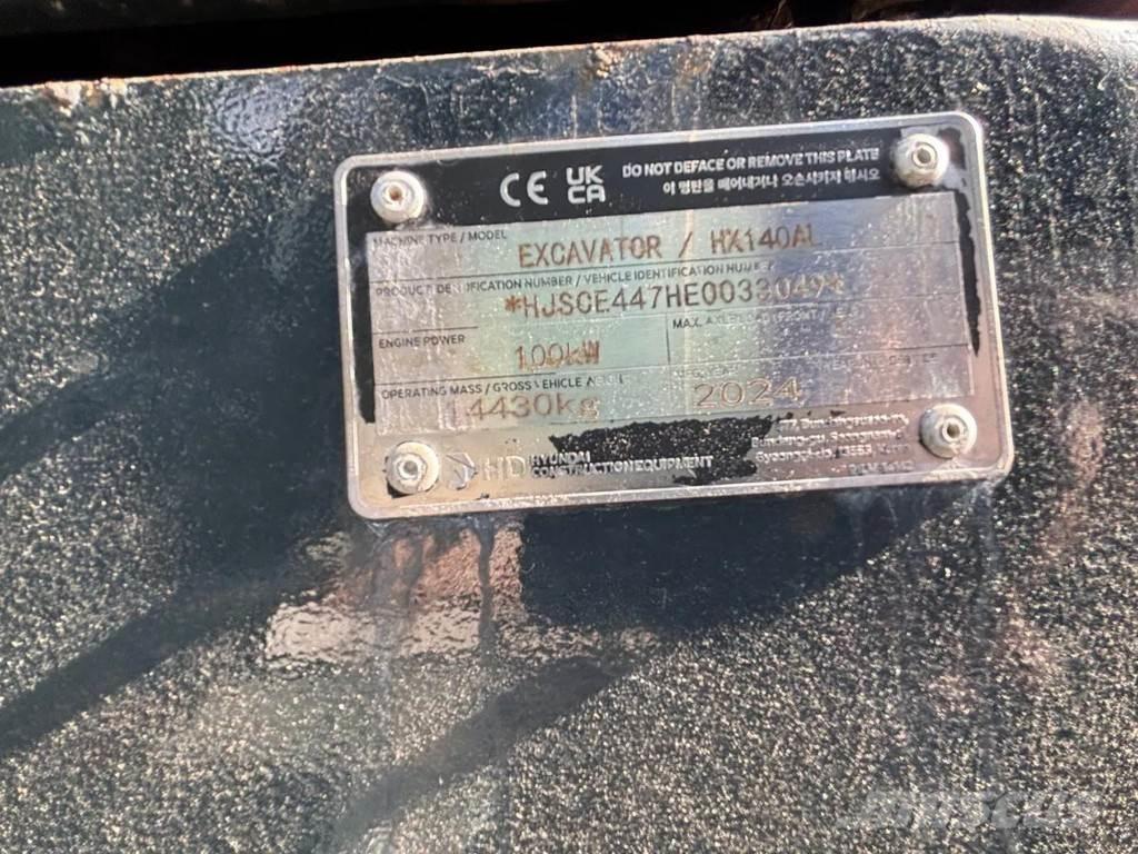 Hyundai HX140AL Telakaivukoneet