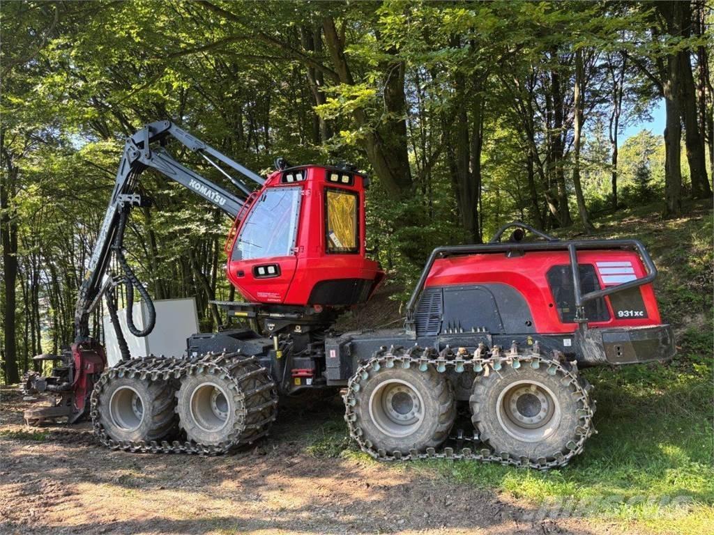 Komatsu 931 XC Harvesterit
