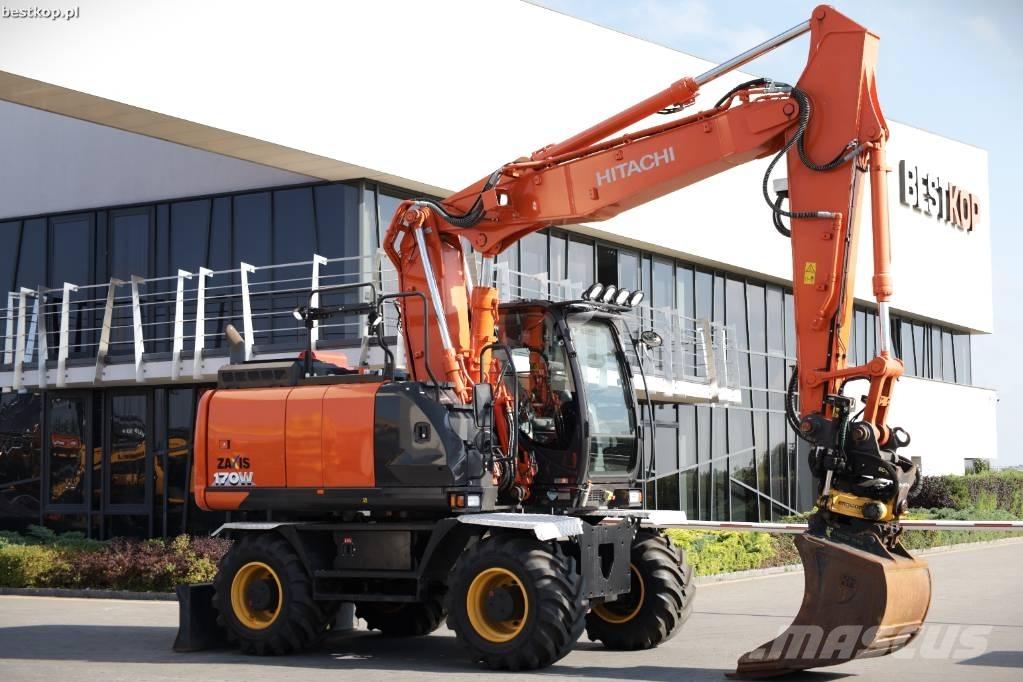 Hitachi ZX 170 W-6 Pyöräkaivukoneet